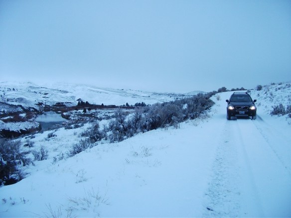 Awd Volvo XC90 headed back to pavement  