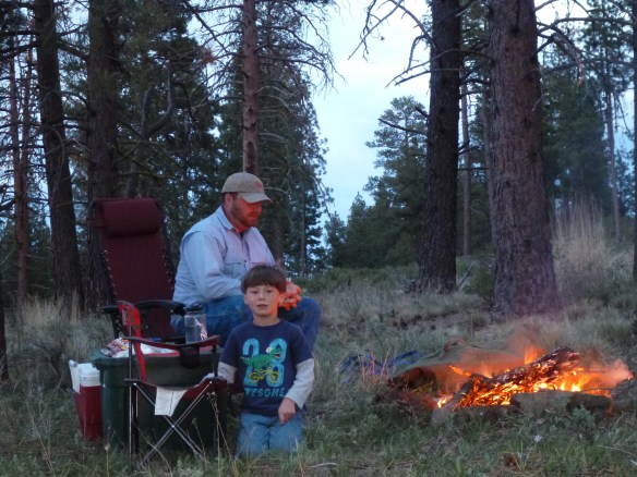 Getting ready for the celebratory first s'more of the season.  